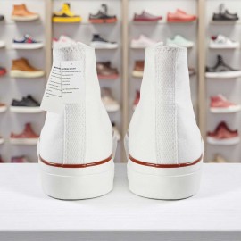 1pc Top Gun Maverick Print High-Top Sneakers - Breathable, Non-Slip, Durable Korean Version Casual Shoes with White Rubber Sole, Black & White Design, Lace-Up Closure, Round Toe, All-Season Comfort, Unisex for Men & Women, Everyday Footwear, Modern Sneakers, Fabric Upper