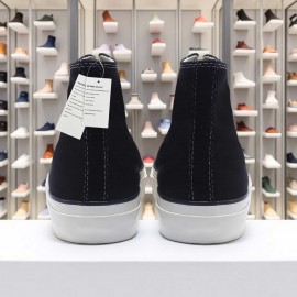 1pc Agatha All Along High-Top Sneakers - Breathable, Non-Slip, Thick Sole, Round Toe, Lace-Up Casual Shoes with Witchcraft Journey Design, Black & White, Unisex for Everyday Wear, Casual Footwear | Stylish High Tops | Durable Rubber Sole