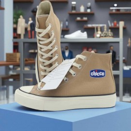 1pc with chicco Print High top casual sports shoes everyday essential top rated smooth ride Casual Attire modern look vintage style sturdy construction casual sports shoes leisure time men, Leisure Wear, Lifestyle, Chicco Design, Fabric Upper, Comfortable Fit, Everyday Sneakers, Sports Sneakers, Men's Footwear, Urban Fashion