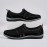 Women's Slip-On Shoes - Easy Slip Closure, Lightweight Cushioned TPR Sole - Black Casual Everyday & Formal Shoes - All-Purpose Walking, Running, Office Footwear - Breathable Summer Sneakers, Sleek Slipon, Flexible Comfort, Minimalist Design, Durable Construction, Lifestyle